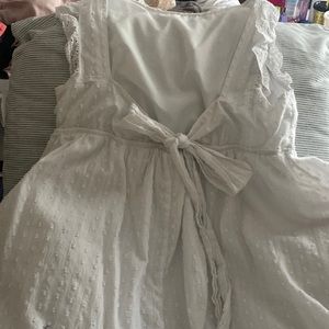 White dress from SHEIN.